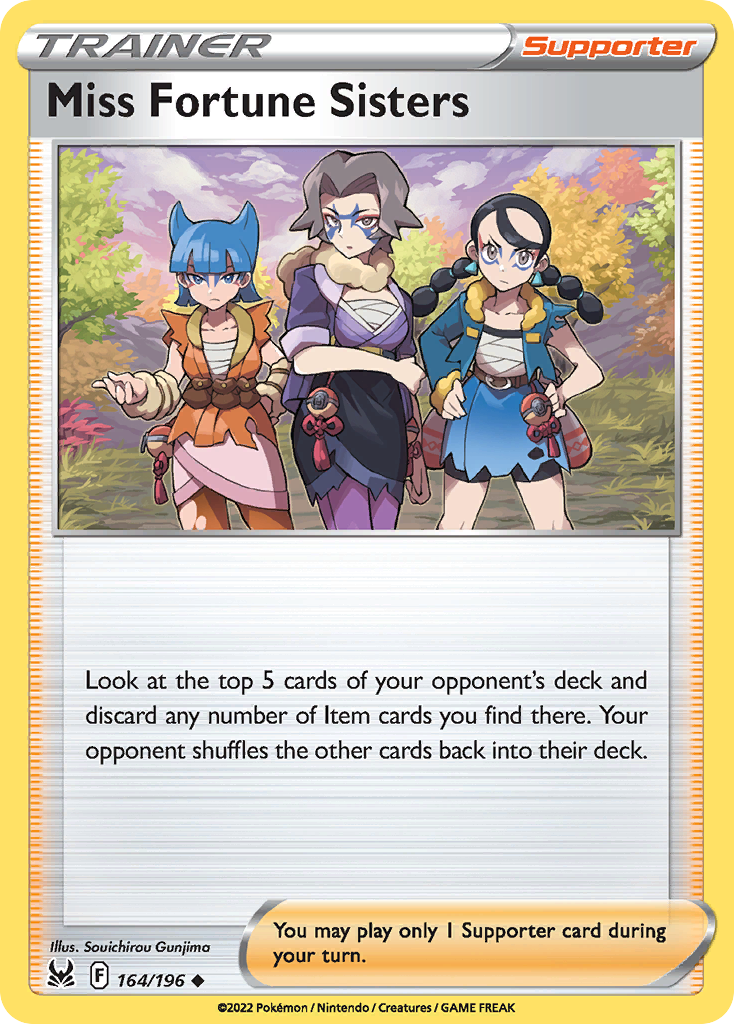Lost Origin Miss Fortune Sisters #164/196